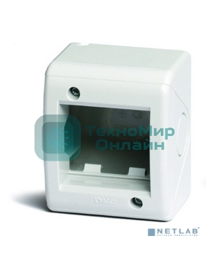 Модульные настенные коробки для электроустановочных изделий 