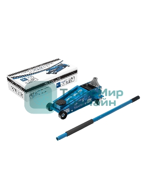 Домкрат гидравлический подкатной Stels 3 т, 120-450 мм, быстрый подъем, проф.