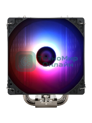 Кулер для процессора Thermalright Burst Assasin 120 ARGb (4-pin PWM, 154мм, Ni/CU, 6x6мм, ARGb, 1x120мм, 66.17CFM, 25.6dBA, 1550RPM, S: 1700, 1200, 115X, AM5, AM4)