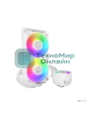 Жидкостная система охлаждения Arctic Liquid Freezer III 240 A-RGb белый, 120 мм, алюминий, 2800 об/мин, 25 дБ, 4 pin, 250 Вт