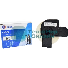 Картридж ленточный G&G GG-DK22223 черный на белом 50x30.48 для Brother P-touch QL-500, QL-550, QL-700, QL-800