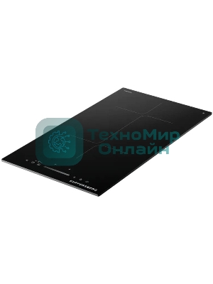 Индукционная варочная панель Kuppersberg ICI 316, 30 см, индукция, High-Tech, inverter, прямой край, 9 уровней мощности, бустер, Stop and Go, Flexi-zone, автоматическое отключение, таймер, индикатор остаточного тепла, сенсорное/слайдерное управление, черный