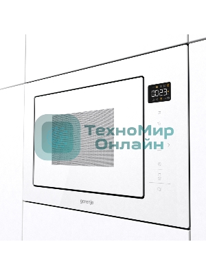 Микроволновая печь Gorenje BM251SG2WG 25 л, 900 Вт, белый (встраиваемая)