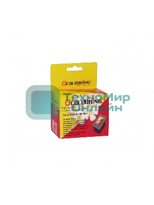 Картридж струйный Colouring CG-C8767HE №130 черный пигмент для принтеров HP PS2613/2713/8153/8453/K7103