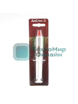 Термопаста Noname АлСил-3, 50 гр, шприц