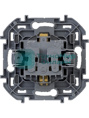 Розетка 2К+З немецкий стандарт 16А 250 В антрацит