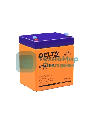 Батарея для ИБП Delta DTM 1205 (12V, 5Ah)