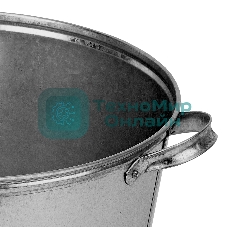 Бак Россия для воды оцинкованный с крышкой 20л, 67548