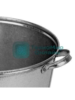 Бак Россия для воды оцинкованный с крышкой 20л, 67548