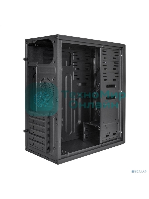 Компьютерный корпус Miditower ExeGate XP-340U (ATX, без БП, 1хUSB/2хUSB 3.0, аудио)