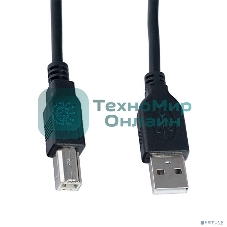 Кабель PERFEO USB2.0 A вилка - В вилка, длина 5 м. (U4104)