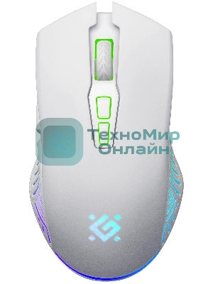 Мышь беспроводная Defender Pandora GM-502 белый, 3200 dpi, радиоканал, USB, кнопки - 7