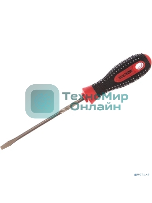 Отвертка шлицевая Rexant SL 4х100 мм, трехкомпонентная рукоятка, сталь S2