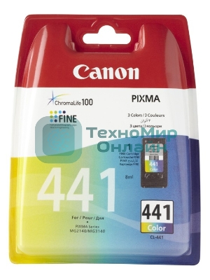 Картридж струйный Canon CL-441 (5221B001) многоцветный для Canon MG2140/3140