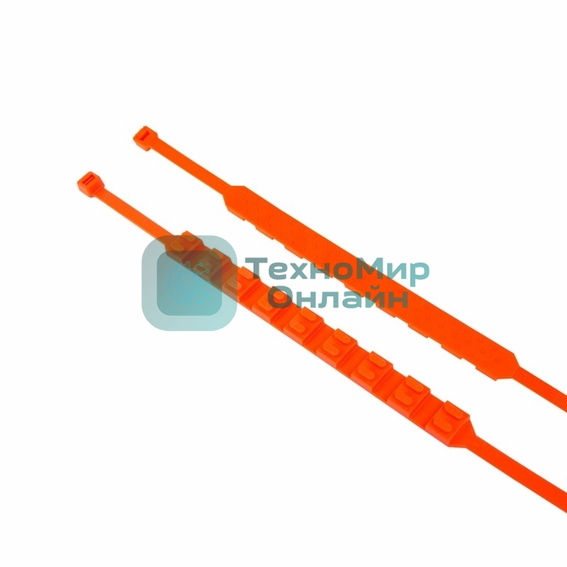 Хомут противоскольжения Rexant 900x9 мм оранжевый