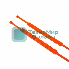 Хомут противоскольжения Rexant 900x9 мм оранжевый