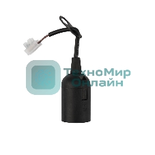 Патрон подвесной с клеммной колодкой E27 черный, с этикеткой, индивидуальный пакет Rexant