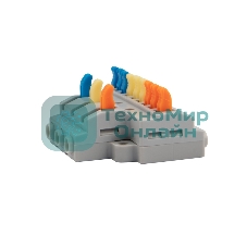 Клемма соединительная Rexant многоразовая быстрозажимная разветвительная, с монтажной площадкой (3х3) (50 шт./уп.)