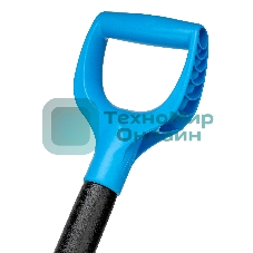 Лопата совковая углубленная Palisad LUXE 230х285х1310 мм, деревянный черенок, с рукояткой