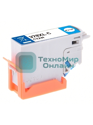 Картридж струйный Cactus CS-EPT3792 378XL голубой (12 мл) для Epson Expression Photo XP-8500/XP-8505/XP-15000