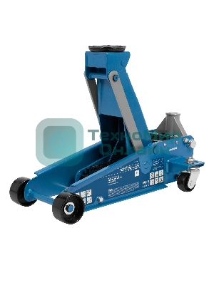 Домкрат гидравлический подкатной Stels 3 т, 120-450 мм, быстрый подъем, проф.