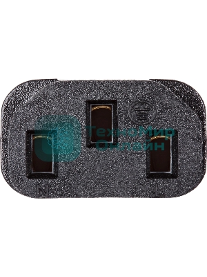 Кабель комп - розетка 220V EU (угловой) 3GX1,5мм2, 1,8m, медь, Telecom
