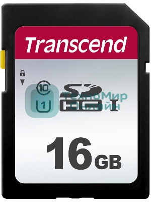 Флеш карта SD 16Gb Transcend SDHC UHS-I U1