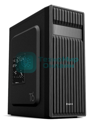 Компьютерный корпус Zalman ZM-T6 черный без БП ATX 1xUSB 2.0 1xUSB 3.0 audio bott PSU