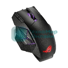Мышь беспроводная/проводная ASUS ROG Spatha X черный, 19000 dpi, радиоканал, USB, кнопки - 12