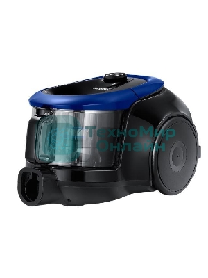 Пылесос Samsung VC18M21A0SB синий, 380/1800 Вт, уборка сухая, пылесборник контейнер 1.5 л