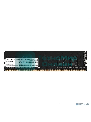 Оперативная память ExeGate, DDR4, 16GB (1x16 GB), 2400 MHz, CL17, DIMM, OEM