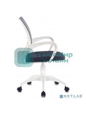 Кресло Бюрократ CH-W695NLT TW-04 TW-12 темно-серый, сетка/ткань, 120 кг, механизм качания