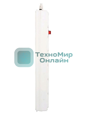 Сетевой фильтр Powercube SPG-B-15-WHITE 5 м, 5 розеток, белый, коробка