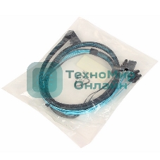 Кабель ACD-RA8643-SATASB-08M, Internal SFF8643-to-4xSATA+SB (HDmSAS (ПРЯМОЙ) -to- 4xSATA+SideBand) 75см (аналог LSI00410, LSI00409, 2279800-R) (6705170)