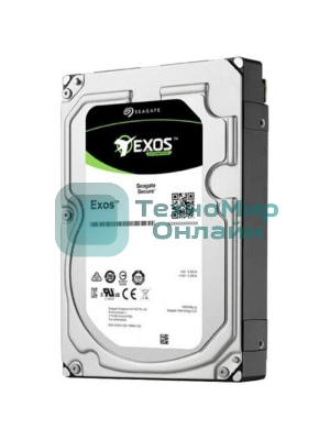 Жесткий диск SEAGATE HDD Server Exos 7E10 512E/4kn (3.5'/ 10Tb/ SAS 12Gb/s/7200rpm)