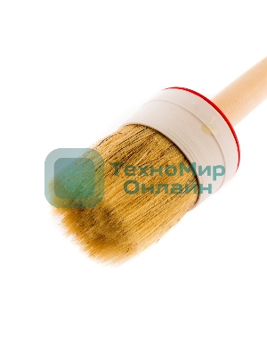 Кисть круглая MTX 82090 №20 (65 мм), натуральная щетина, деревянная рукоятка