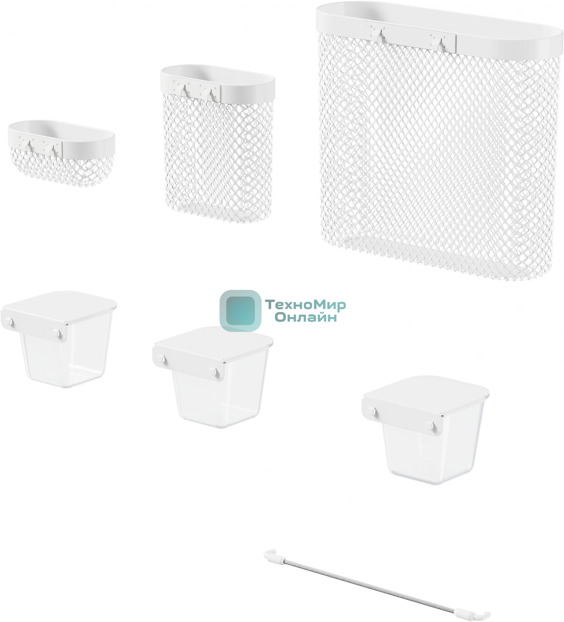 Лотки Cactus CS-PB-SET1 белый