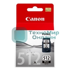 Картридж струйный PG-512Bk (2969B007) черный (401 стр.) для Canon PIXMA MP240, 260, 480