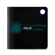 Оптический привод Blu-Ray Asus SBW-06D5H-U/BLK/G/AS черный USB slim внешний RTL
