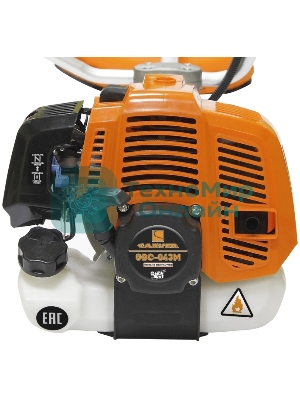 Мотокоса CARVER GBC-043M2.3лс easy-start ранец диск48зуб. easy-head леска2,4мм