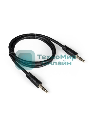 Кабель аудио Exegate EX284941RUS EX-CCA-404-0.5 (3.5mm Jack M/3.5mm Jack M, 0,5м, позолоченные контакты)