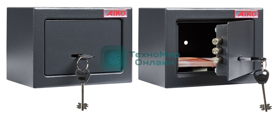 Сейф мебельный Aiko T 140 KL 140x195x140мм ключевой (S10399210114)