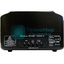 Стабилизатор напряжения Rucelf SDW.II-6000-L 6кВА однофазный черный (SDWII-6000-L)