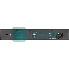Коммутатор настраиваемый L2 D-Link DGS-1100-18PV2/A3A с 16 портами 10/100/1000Base-T и 2 комбо-портами 1000Base-T/SFP (16 портов PoE 802.3af/at, PoE-бюджет 130 Вт)