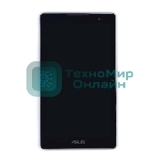 Модуль (матрица + тачскрин) для Asus ZenPad C 7.0 Z170C черный с серебристой рамкой