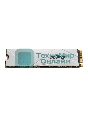 Накопитель SSD ADATA XPG GAMMIX S60, 512Gb, PCIe 4.0 x4, M.2 2280, NVMe, R/W 4700/1700, с радиатором