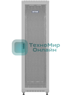 Шкаф серверный NTSS Премиум (NTSS-R22U6080PD) напольный 22U 600x800 мм пер. дв. перфор. металл 900 кг серый 710 мм 54 кг 1102 мм IP20 сталь