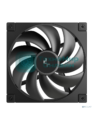 Вентилятор для корпуса DEEPCOOL FD14 черный, 140 мм, 1650 об/мин, 25.6 дБ, 4 pin