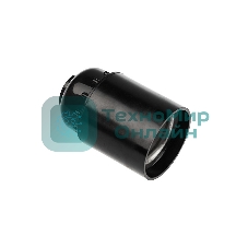 Патрон карболитовый Rexant подвесной Е27 черный c этикеткой