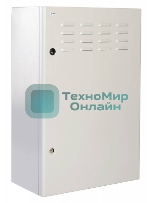 Шкаф настенный ЦМО ШТВ-Н-6.6.3-4ААА 6U 600x330 мм пер. дв. стал. лист несъемные бок. пан. 57 кг серый